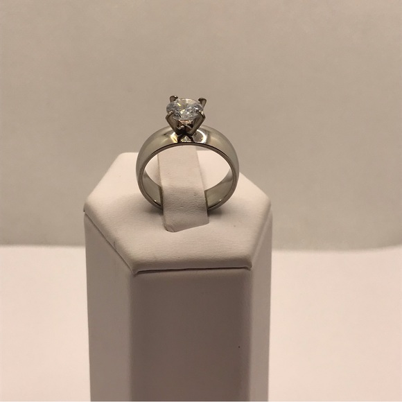 Sophia Silver Bridal Wedding Band - Picture 3 of 8